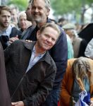 Amsterdam 3 juni 2026
Koning Willem Alexander en Koningin Maxima arriveren bij Carre  voor het Holland festival . Arthur v Dijk ontvangt ze . Michiel v Erp met partner