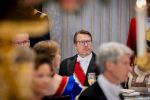 Amsterdam 9 juni 2026
Op uitnodiging van Zijne Majesteit de Koning - Koning Willem Alexander en Koningin Maxima brengt de bondspresident van Duitsland, Frank-Walter Steinmeier, een staatsbezoek aan Nederland. Hij wordt hierbij vergezeld door zijn echtgenote Elke BÃ¼denbender. Prins Constantijn bij staatsbanket
