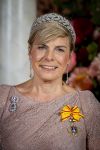 Amsterdam, 17 Juni 2026 Keizer Naruhito, keizerin Masako van Japan, Koning Willem Alexander Koningin Maxima Prinses Amalia en Prinses Ariane tijdens het staatsbanket in het Koninklijk Paleis Amsterdam. 

Naruhito brengt een driedaags staatsbezoek aan Nederland.

