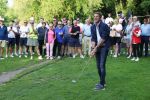 Amsterdam 29 mei 2026
Prins Maurits opent het golftournooi in het Vondelpark met een mooie afslag .