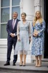 DEN HAAG 30 juni 2026 Koning Willem-Alexander, Koningin Maxima en Prinses Amalia is aanwezig bij de buitengewone vergadering van de Raad van State ter gelegenheid van het afscheid van de heer Thom de Graaf als vice-president.