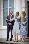 DEN HAAG 30 juni 2026 Koning Willem-Alexander, Koningin Maxima en Prinses Amalia is aanwezig bij de buitengewone vergadering van de Raad van State ter gelegenheid van het afscheid van de heer Thom de Graaf als vice-president.