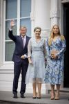 DEN HAAG 30 juni 2026 Koning Willem-Alexander, Koningin Maxima en Prinses Amalia is aanwezig bij de buitengewone vergadering van de Raad van State ter gelegenheid van het afscheid van de heer Thom de Graaf als vice-president.