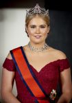 Amsterdam, 17 Juni 2026 Keizer Naruhito, keizerin Masako van Japan, Koning Willem Alexander Koningin Maxima Prinses Amalia en Prinses Ariane tijdens het staatsbanket in het Koninklijk Paleis Amsterdam. 

Naruhito brengt een driedaags staatsbezoek aan Nederland.

