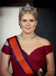 Amsterdam, 17 Juni 2026 Keizer Naruhito, keizerin Masako van Japan, Koning Willem Alexander Koningin Maxima Prinses Amalia en Prinses Ariane tijdens het staatsbanket in het Koninklijk Paleis Amsterdam. 

Naruhito brengt een driedaags staatsbezoek aan Nederland.

