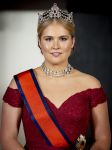 Amsterdam, 17 Juni 2026 Keizer Naruhito, keizerin Masako van Japan, Koning Willem Alexander Koningin Maxima Prinses Amalia en Prinses Ariane tijdens het staatsbanket in het Koninklijk Paleis Amsterdam. 

Naruhito brengt een driedaags staatsbezoek aan Nederland.

