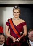 Amsterdam, 17 Juni 2026 Keizer Naruhito, keizerin Masako van Japan, Koning Willem Alexander Koningin Maxima Prinses Amalia en Prinses Ariane tijdens het staatsbanket in het Koninklijk Paleis Amsterdam. 

Naruhito brengt een driedaags staatsbezoek aan Nederland.

