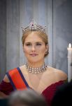 Amsterdam, 17 Juni 2026 Keizer Naruhito, keizerin Masako van Japan, Koning Willem Alexander Koningin Maxima Prinses Amalia en Prinses Ariane tijdens het staatsbanket in het Koninklijk Paleis Amsterdam. 

Naruhito brengt een driedaags staatsbezoek aan Nederland.

