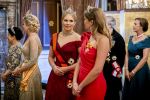 Amsterdam, 17 Juni 2026 Keizer Naruhito, keizerin Masako van Japan, Koning Willem Alexander Koningin Maxima Prinses Amalia en Prinses Ariane tijdens het staatsbanket in het Koninklijk Paleis Amsterdam. 

Naruhito brengt een driedaags staatsbezoek aan Nederland.

