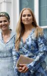 Den Haag 30 juni 2026
Koning Willem Alexander Koningin Maxima en prinses Amalia bij afscheid van Thom de Graaf in raad v State .