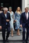 Den Haag 30 juni 2026
Koning Willem Alexander Koningin Maxima en prinses Amalia bij afscheid van Thom de Graaf in raad v State .