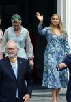 Den Haag 30 juni 2026
Koning Willem Alexander Koningin Maxima en prinses Amalia bij afscheid van Thom de Graaf in raad v State .