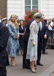 Den Haag 30 juni 2026
Koning Willem Alexander Koningin Maxima en prinses Amalia bij afscheid van Thom de Graaf in raad v State .