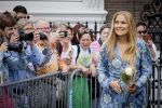 DEN HAAG 30 juni 2026 Koning Willem-Alexander, Koningin Maxima en Prinses Amalia is aanwezig bij de buitengewone vergadering van de Raad van State ter gelegenheid van het afscheid van de heer Thom de Graaf als vice-president.