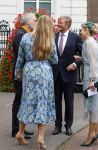 Den Haag 30 juni 2026
Koning Willem Alexander Koningin Maxima en prinses Amalia bij afscheid van Thom de Graaf in raad v State .