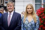 DEN HAAG 30 juni 2026 Koning Willem-Alexander, Koningin Maxima en Prinses Amalia is aanwezig bij de buitengewone vergadering van de Raad van State ter gelegenheid van het afscheid van de heer Thom de Graaf als vice-president.