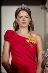 Amsterdam, 17 Juni 2026 Keizer Naruhito, keizerin Masako van Japan, Koning Willem Alexander Koningin Maxima Prinses Amalia en Prinses Ariane tijdens het staatsbanket in het Koninklijk Paleis Amsterdam. 

Naruhito brengt een driedaags staatsbezoek aan Nederland.

