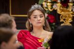 Amsterdam, 17 Juni 2026 Keizer Naruhito, keizerin Masako van Japan, Koning Willem Alexander Koningin Maxima Prinses Amalia en Prinses Ariane tijdens het staatsbanket in het Koninklijk Paleis Amsterdam. 

Naruhito brengt een driedaags staatsbezoek aan Nederland.

