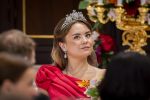 Amsterdam, 17 Juni 2026 Keizer Naruhito, keizerin Masako van Japan, Koning Willem Alexander Koningin Maxima Prinses Amalia en Prinses Ariane tijdens het staatsbanket in het Koninklijk Paleis Amsterdam. 

Naruhito brengt een driedaags staatsbezoek aan Nederland.

