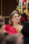 Amsterdam, 17 Juni 2026 Keizer Naruhito, keizerin Masako van Japan, Koning Willem Alexander Koningin Maxima Prinses Amalia en Prinses Ariane tijdens het staatsbanket in het Koninklijk Paleis Amsterdam. 

Naruhito brengt een driedaags staatsbezoek aan Nederland.

