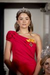 Amsterdam, 17 Juni 2026 Keizer Naruhito, keizerin Masako van Japan, Koning Willem Alexander Koningin Maxima Prinses Amalia en Prinses Ariane tijdens het staatsbanket in het Koninklijk Paleis Amsterdam. 

Naruhito brengt een driedaags staatsbezoek aan Nederland.

