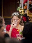 Amsterdam, 17 Juni 2026 Keizer Naruhito, keizerin Masako van Japan, Koning Willem Alexander Koningin Maxima Prinses Amalia en Prinses Ariane tijdens het staatsbanket in het Koninklijk Paleis Amsterdam. 

Naruhito brengt een driedaags staatsbezoek aan Nederland.

