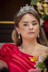 Amsterdam, 17 Juni 2026 Keizer Naruhito, keizerin Masako van Japan, Koning Willem Alexander Koningin Maxima Prinses Amalia en Prinses Ariane tijdens het staatsbanket in het Koninklijk Paleis Amsterdam. 

Naruhito brengt een driedaags staatsbezoek aan Nederland.

