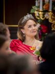 Amsterdam, 17 Juni 2026 Keizer Naruhito, keizerin Masako van Japan, Koning Willem Alexander Koningin Maxima Prinses Amalia en Prinses Ariane tijdens het staatsbanket in het Koninklijk Paleis Amsterdam. 

Naruhito brengt een driedaags staatsbezoek aan Nederland.

