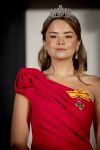 Amsterdam, 17 Juni 2026 Keizer Naruhito, keizerin Masako van Japan, Koning Willem Alexander Koningin Maxima Prinses Amalia en Prinses Ariane tijdens het staatsbanket in het Koninklijk Paleis Amsterdam. 

Naruhito brengt een driedaags staatsbezoek aan Nederland.

