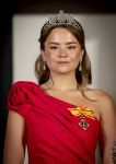 Amsterdam, 17 Juni 2026 Keizer Naruhito, keizerin Masako van Japan, Koning Willem Alexander Koningin Maxima Prinses Amalia en Prinses Ariane tijdens het staatsbanket in het Koninklijk Paleis Amsterdam. 

Naruhito brengt een driedaags staatsbezoek aan Nederland.

