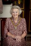 Amsterdam, 17 Juni 2026 Keizer Naruhito, keizerin Masako van Japan, Koning Willem Alexander Koningin Maxima Prinses Amalia en Prinses Ariane tijdens het staatsbanket in het Koninklijk Paleis Amsterdam. 

Naruhito brengt een driedaags staatsbezoek aan Nederland.

