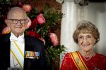 Amsterdam, 17 Juni 2026 Keizer Naruhito, keizerin Masako van Japan, Koning Willem Alexander Koningin Maxima Prinses Amalia en Prinses Ariane tijdens het staatsbanket in het Koninklijk Paleis Amsterdam. 

Naruhito brengt een driedaags staatsbezoek aan Nederland.

