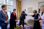 Canada mei 2026
Prinses Margriet en Mr Pieter v Vollenhoven bezoeken Canada. Vaandel Prinses Margriet 