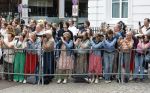 Den Haag 30 juni 2026
Koning Willem Alexander Koningin Maxima en prinses Amalia bij afscheid van Thom de Graaf in raad v State .