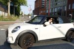 Nieuwegein 27 juni 2026
Romy Monteiro in haar mini cooper cabrio 