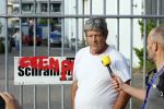 Amsterdam 21 juni 2026
Show Thijs Romer bij de Schram studios . De Dolle Minas komen protesteren tegen de show.