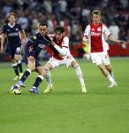 Amsterdam, 2 Mei 2026
Kompetitiewedstrijd AJAX-PSV, eindstand 2-2
Sergino Dest Sean Steur Rayane Bounida