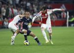 Amsterdam, 2 Mei 2026
Kompetitiewedstrijd AJAX-PSV, eindstand 2-2
Sergino Dest Sean Steur Rayane Bounida