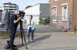 Amsterdam 21 juni 2026
Show Thijs Romer bij de Schram studios . De Dolle Minas komen protesteren tegen de show. shownieuw en RTL Boulevard waren aanwezig 