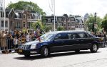 Amsterdam 9 juni 2026
Op uitnodiging van Zijne Majesteit de Koning - Koning Willem Alexander en Koningin Maxima brengt de bondspresident van Duitsland, Frank-Walter Steinmeier, een staatsbezoek aan Nederland. Hij wordt hierbij vergezeld door zijn echtgenote Elke BÃ¼denbender.