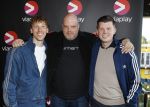 Amsterdam 16 april 2026
Max Verstappen voor viaplay in Theater Amsterdam .