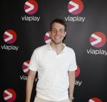 Amsterdam 16 april 2026
Max Verstappen voor viaplay in Theater Amsterdam .