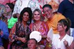 Amsterdam 20 juni 2026
Concert Toppers in de Johan Cruijff arena . 
Won Yip met vrouw en Rachel Hazes
