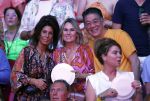 Amsterdam 20 juni 2026
Concert Toppers in de Johan Cruijff arena . 
Won Yip met vrouw en Rachel Hazes