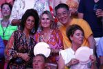 Amsterdam 20 juni 2026
Concert Toppers in de Johan Cruijff arena . 
Won Yip met vrouw en Rachel Hazes