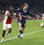 Amsterdam, 2 Mei 2026
Kompetitiewedstrijd AJAX-PSV, eindstand 2-2
Yarek Gasiorowski en Jorthy Mokio