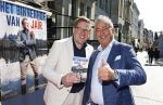 Den Haag 21 mei 2026
Boekpresentatie Jair Ferwerda in Den Haag bij Cafe restaurant Luden . jair Ferwerda en Martijn Koolhoven