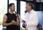 Amsterdam 7 juli 2026
Presentatie cast The Bodyguard met in de hoofdrollen Gaia Aikman Dorian Bindels Juvat Westendorp en Numidia . Albert Verlinde is een van de producenten . Presentatie was in het Amstel Hotel.