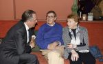Den Haag 21 mei 2026
Boekpresentatie Jair Ferwerda in Den Haag bij Cafe restaurant Luden . Alexander Pechtold met ouders Jair 