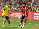 Eindhoven, 8 Augustus 2026
Kompetitie Seizoen 2026/2027
PSV-Fortuna SC, eindstand 2-2
Amir Bouhamdi
Foto Carlo van Hout